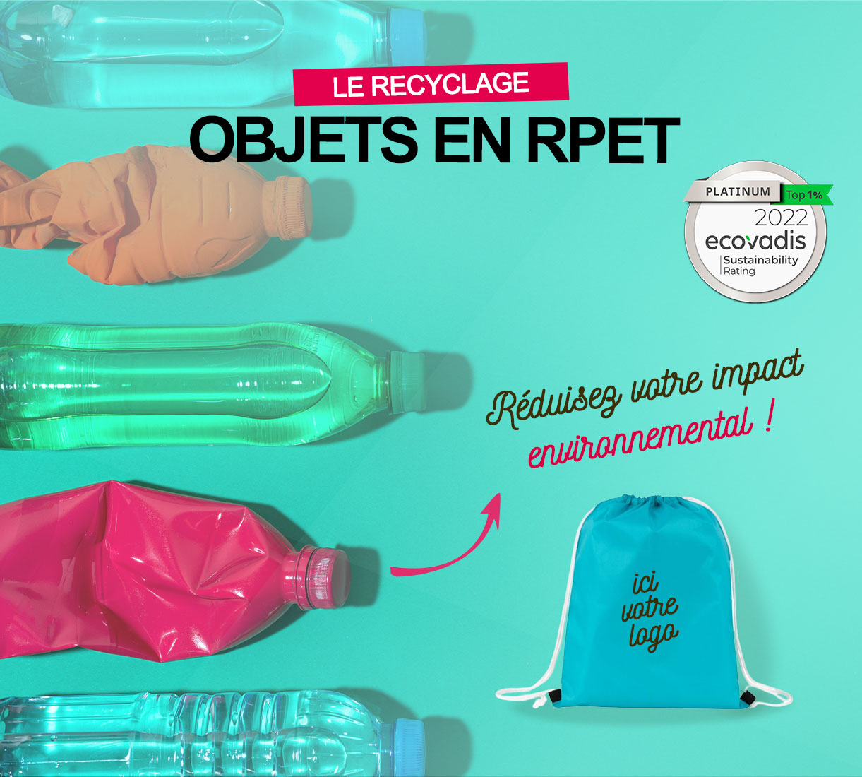 Objets publicitaires en RPET