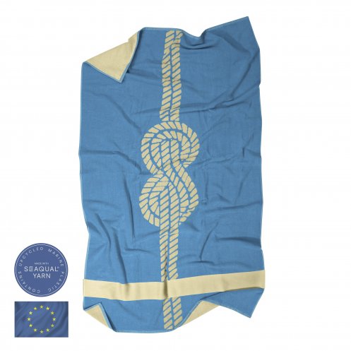 Serviette plage personnalisable en Seaqual  