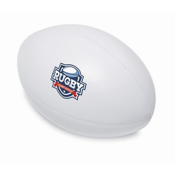 Ballon de rugby anti-stress personnalisable