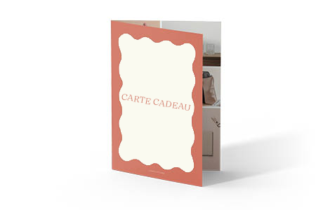 Carte cadeaux personnalisée modèle 1