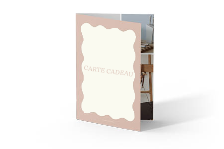 Carte cadeau personnalisée modèle2